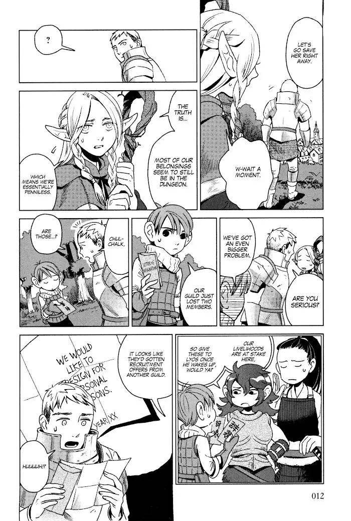 Delicious in Dungeon Chapter 1 image 12_optimized